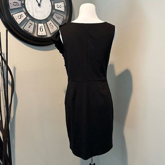 Banana Republic Women’s Black Career/Cocktail Sheath Stretch Dress, Size 4 - Picture 3 of 10